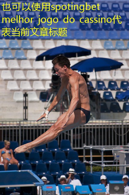 spotingbet melhor jogo do cassino