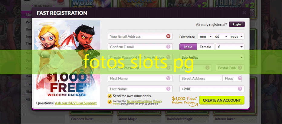 fotos slots pg