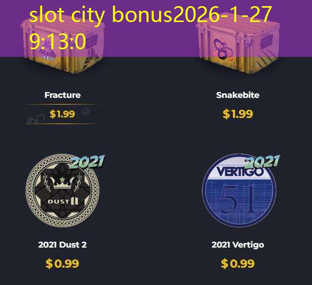 slot city bonus