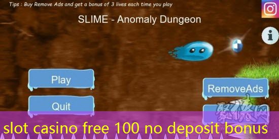slot casino free 100 no deposit bonus