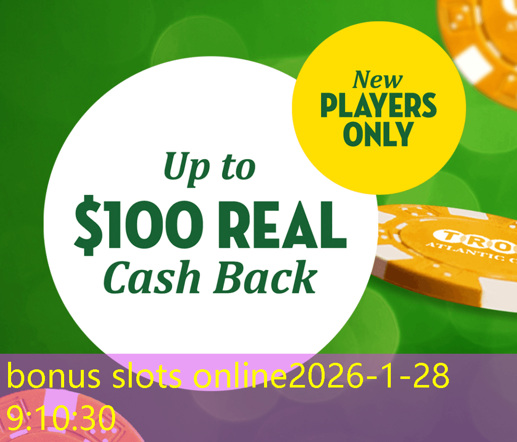 bonus slots online