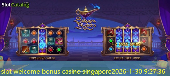 slot welcome bonus casino singapore