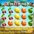 no deposit online slots free bonus