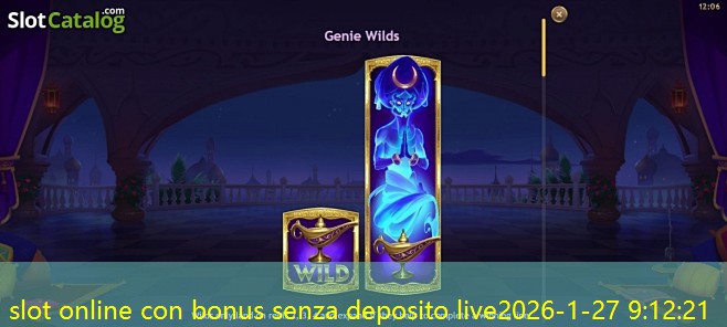 slot online con bonus senza deposito live