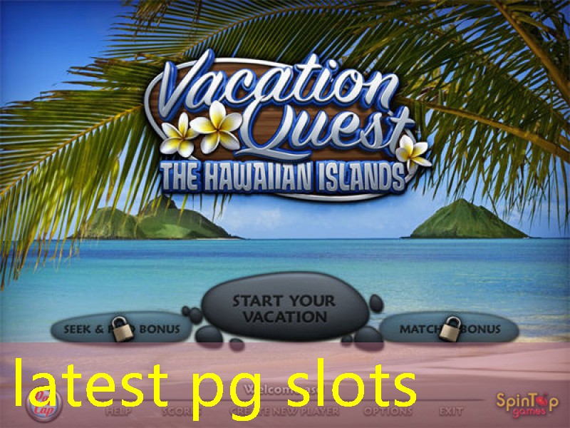 latest pg slots latest pg slots