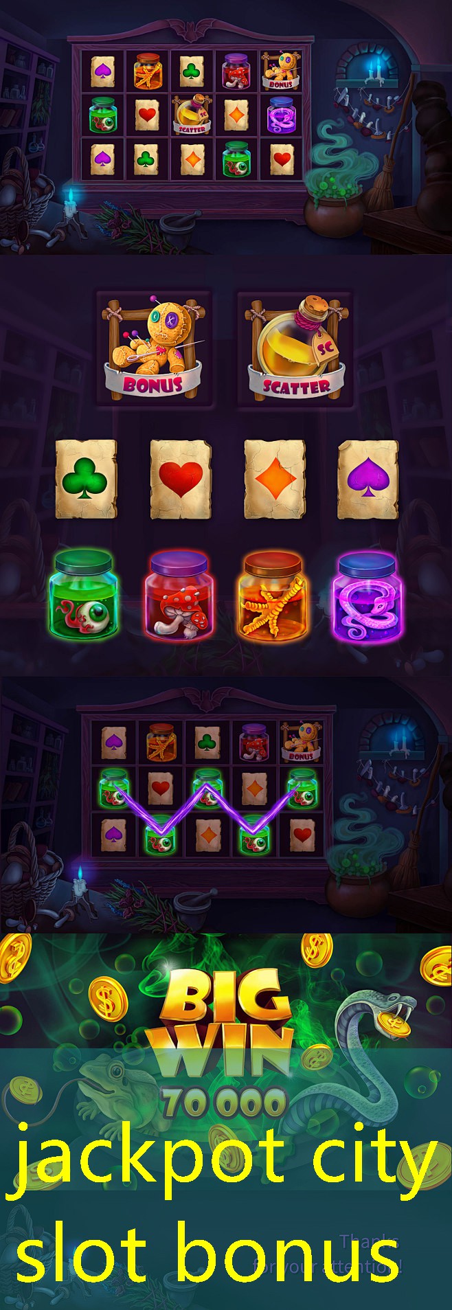 jackpot city slot bonus