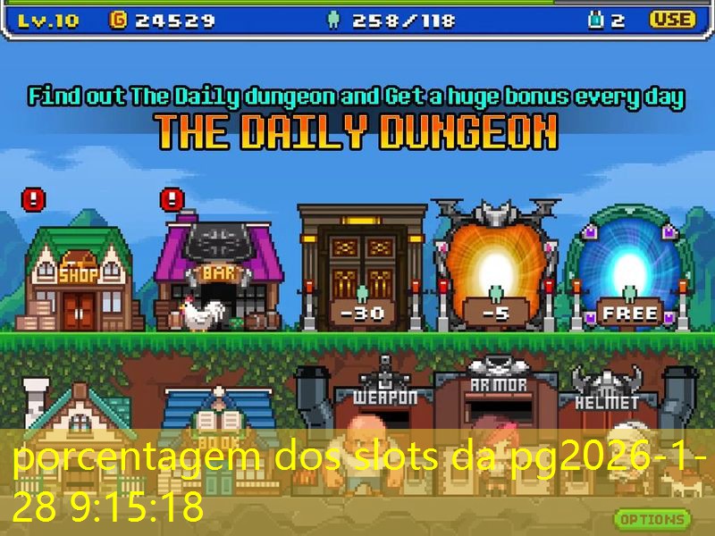 porcentagem dos slots da pg