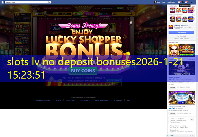 slots lv no deposit bonuses