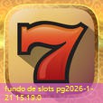 fundo de slots pg