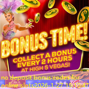 no deposit bonus codes for online slots