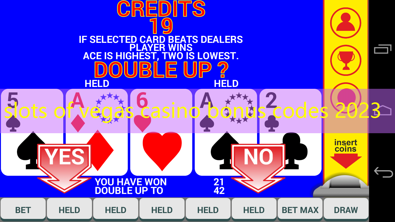 slots of vegas casino bonus codes 2023