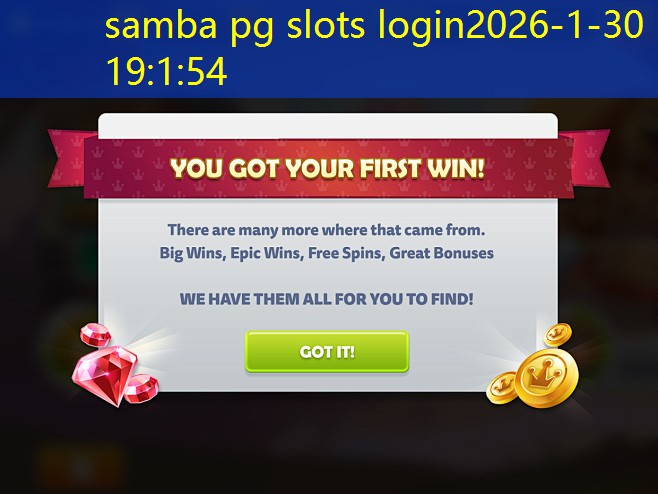 samba pg slots login samba pg slots login