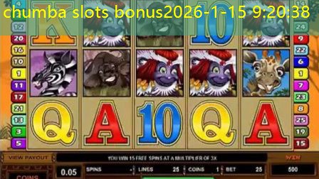 chumba slots bonus