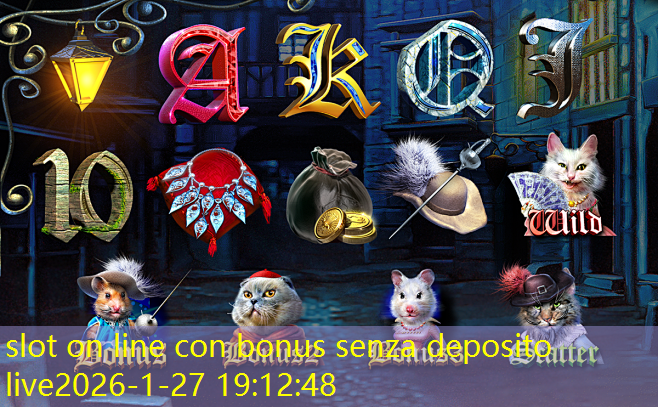 slot on line con bonus senza deposito live