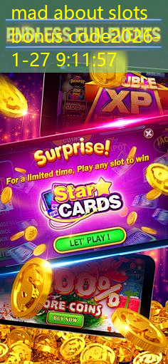 mad about slots bonus code