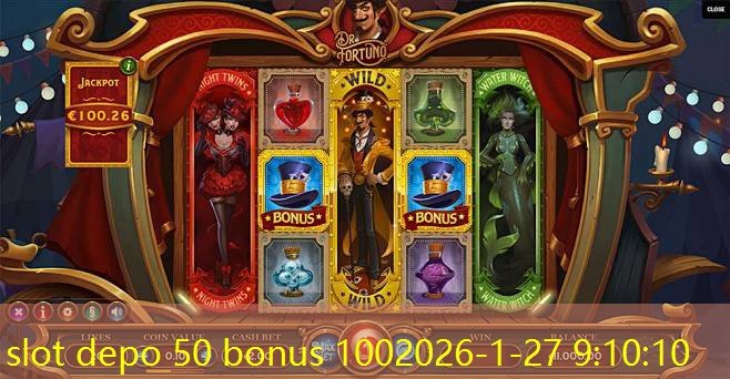 slot depo 50 bonus 100
