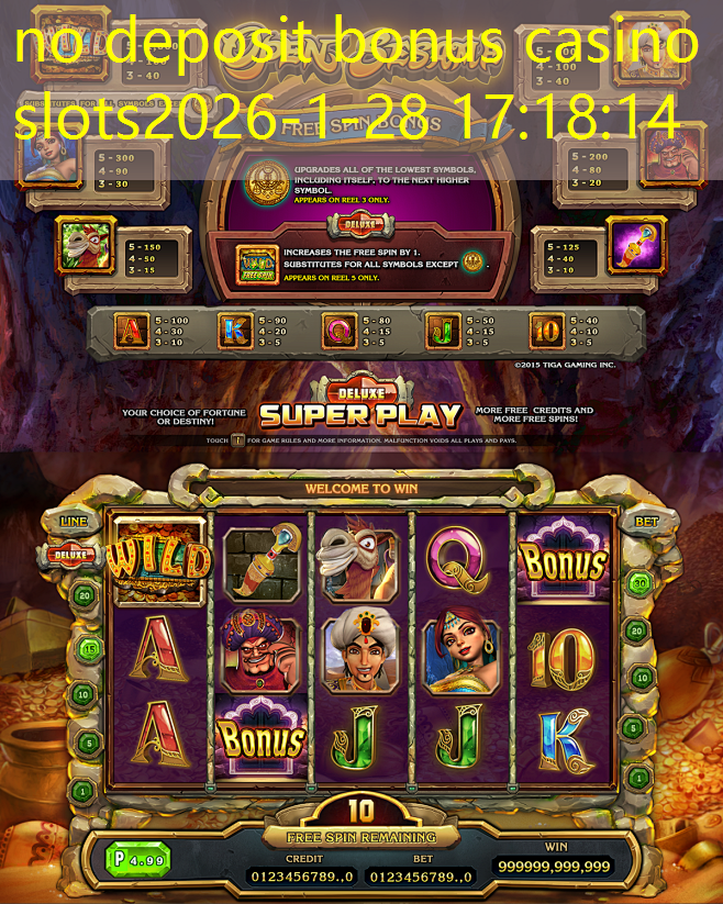 no deposit bonus casino slots