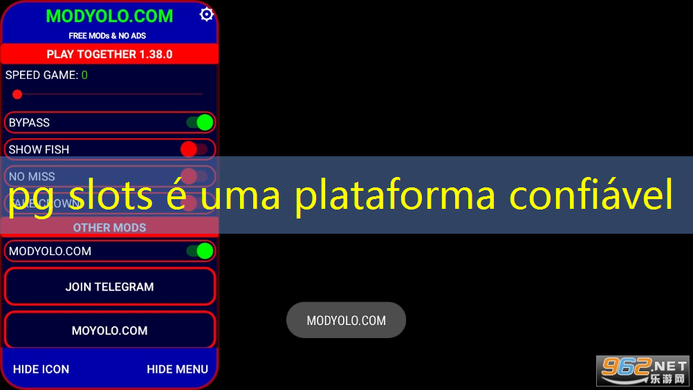 pg slots é uma plataforma confiável